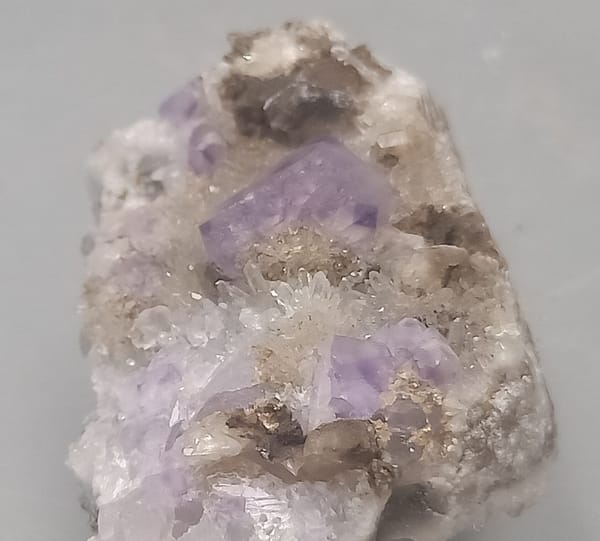 Fluorite from Fujian, China, individual mineral specimen view 5