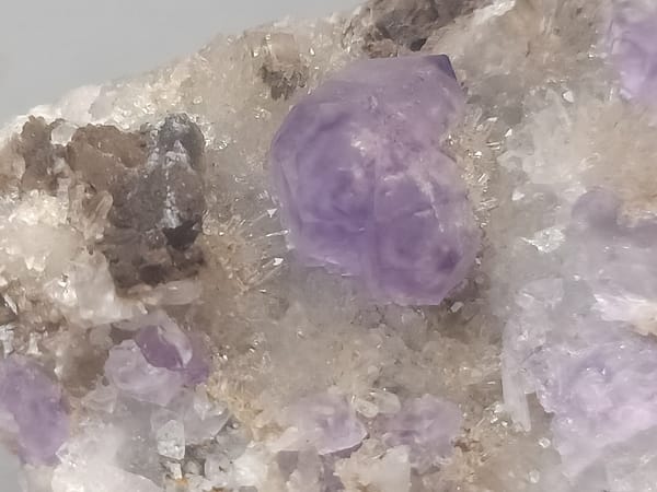 Fluorite from Fujian, China, individual mineral specimen view 6