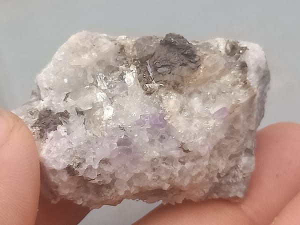 Fluorite from Fujian, China, individual mineral specimen view 8