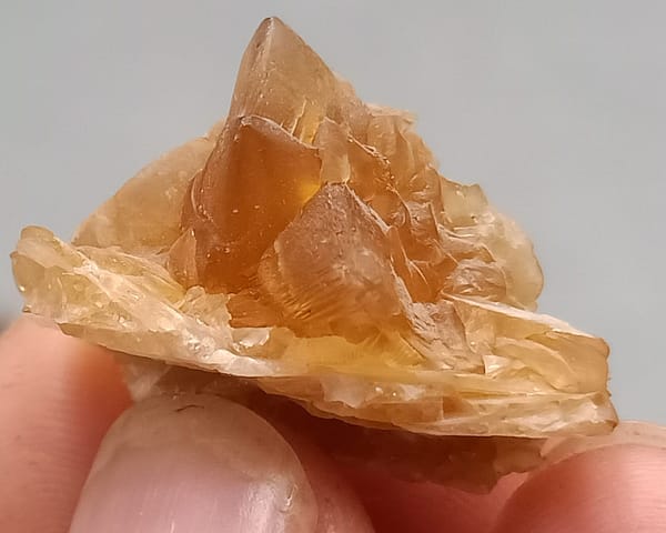 Calcite from Inner Mongolia, China, individual mineral specimen view 1