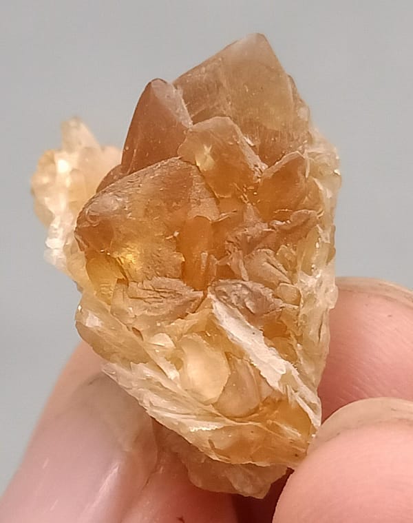 Calcite from Inner Mongolia, China, individual mineral specimen view 2