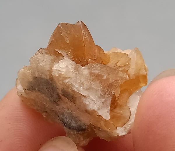 Calcite from Inner Mongolia, China, individual mineral specimen view 3
