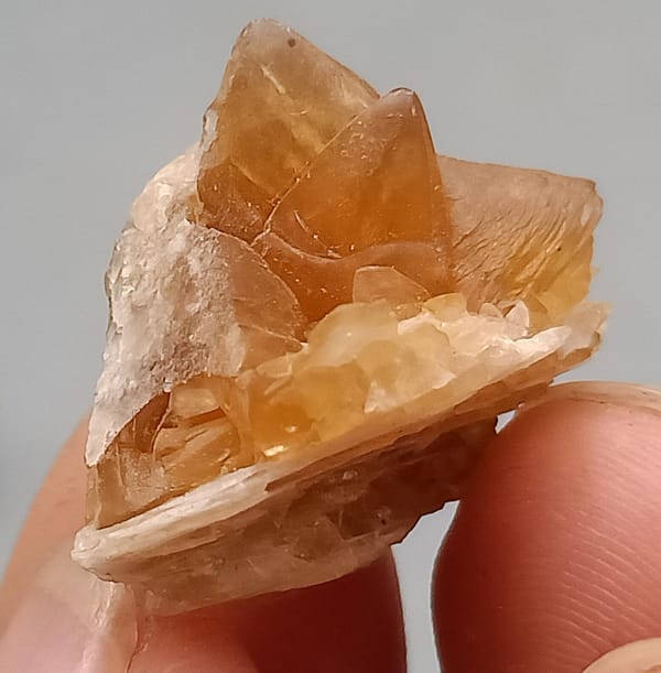 Calcite from Inner Mongolia, China, individual mineral specimen view 4
