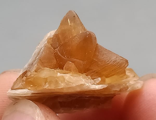 Calcite from Inner Mongolia, China, individual mineral specimen view 5