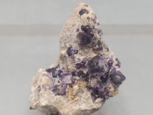 Fluorite from Inner Mongolia, China, individual mineral specimen view 1