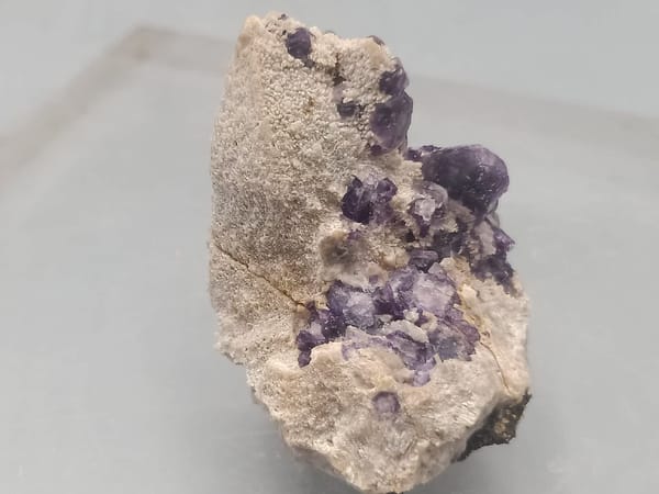 Fluorite from Inner Mongolia, China, individual mineral specimen view 2