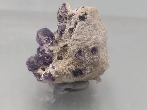 Fluorite from Inner Mongolia, China, individual mineral specimen view 4