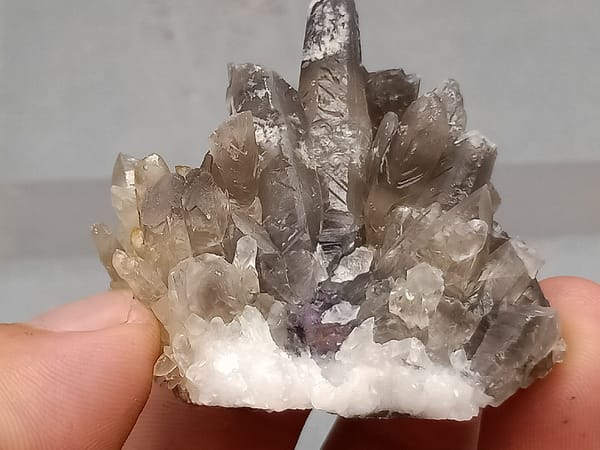 Calcite from Fujian, China, individual mineral specimen view 1