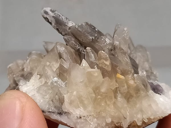 Calcite from Fujian, China, individual mineral specimen view 2