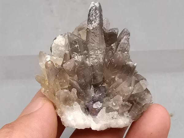 Calcite from Fujian, China, individual mineral specimen view 6