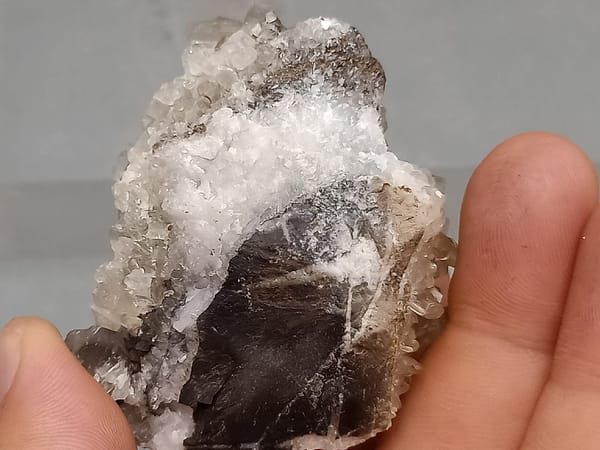 Calcite from Fujian, China, individual mineral specimen view 7