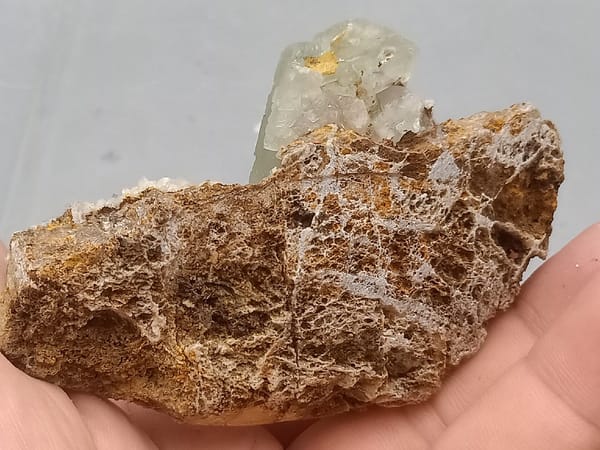 Fluorite from Fujian, China, individual mineral specimen view 6