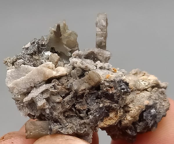 Cerussite from Guangxi, China, individual mineral specimen view 5