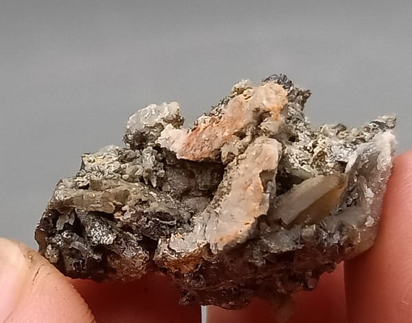 Cerussite from Guangxi, China, individual mineral specimen view 6