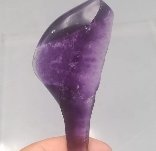 Fluorite from Inner Mongolia, China, individual mineral specimen view 3