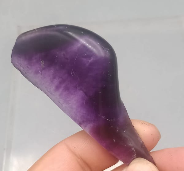 Fluorite from Inner Mongolia, China, individual mineral specimen view 4