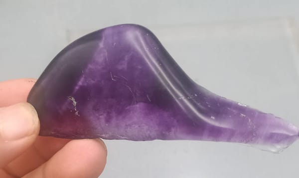 Fluorite from Inner Mongolia, China, individual mineral specimen view 5