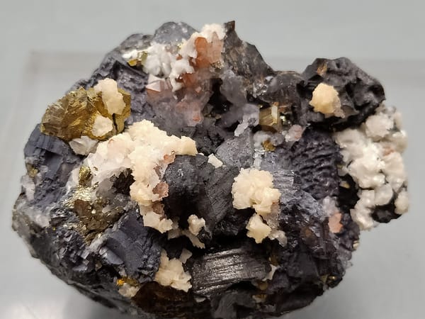 Galena from Jiangxi, China, individual mineral specimen view 1