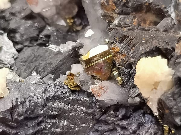 Galena from Jiangxi, China, individual mineral specimen view 6