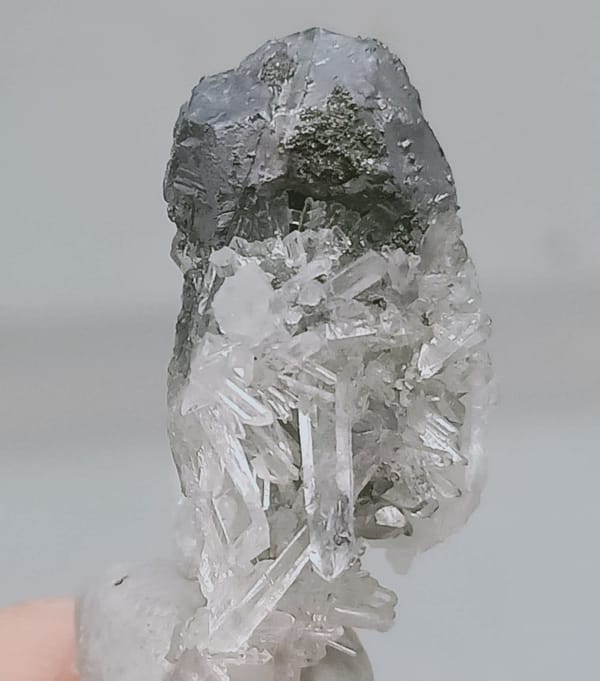 Galena from Yunnan, China, individual mineral specimen view 4
