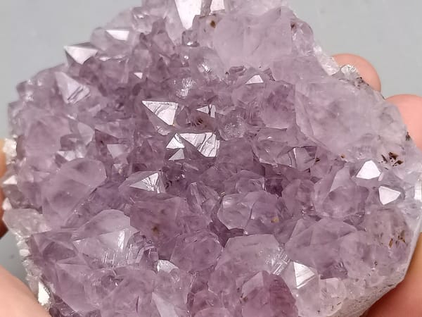 Amethyst from Brazil, individual mineral specimen view 3