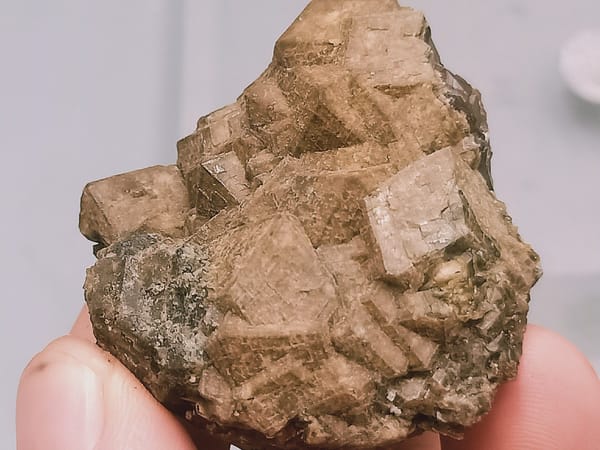 Garnet from Inner Mongolia, China, individual mineral specimen view 2