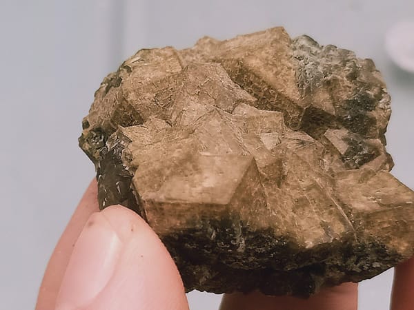 Garnet from Inner Mongolia, China, individual mineral specimen view 4