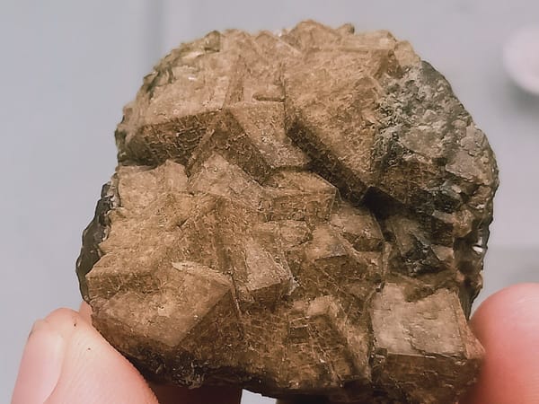 Garnet from Inner Mongolia, China, individual mineral specimen view 5