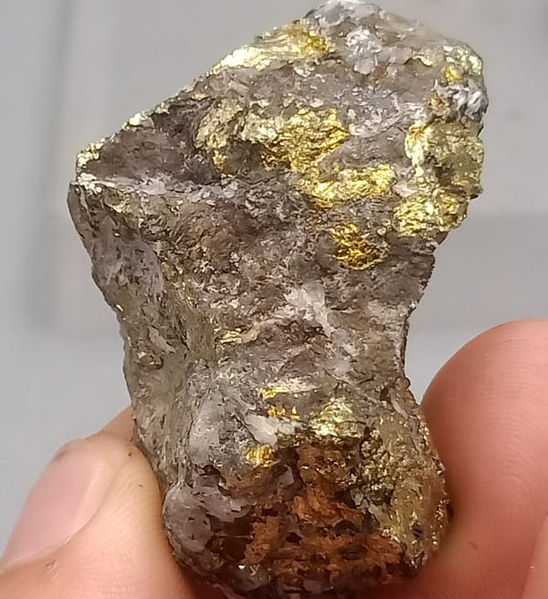Chalcopyrite from Inner Mongolia, China, individual mineral specimen view 4