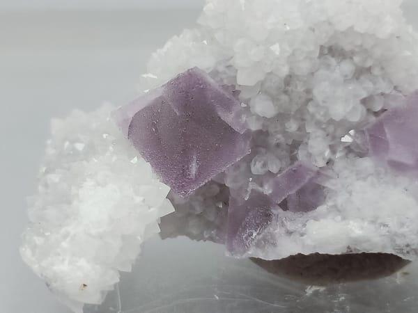 Fluorite from Fujian, China, individual mineral specimen view 1