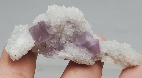 Fluorite from Fujian, China, individual mineral specimen view 6