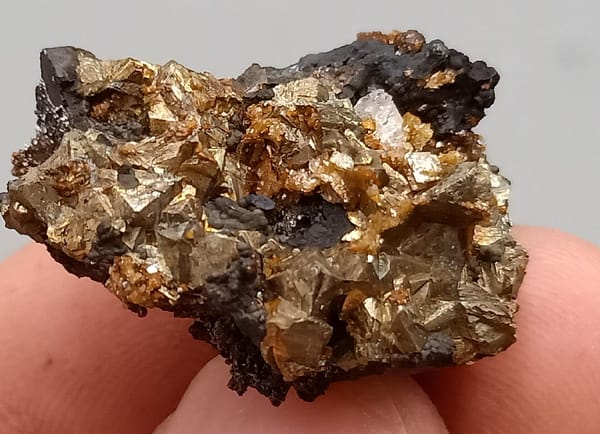 Pyrite from Guizhou, China, individual mineral specimen view 1