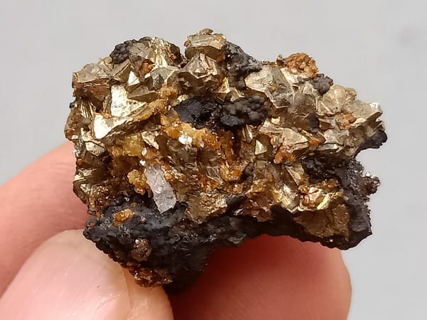 Pyrite from Guizhou, China, individual mineral specimen view 5