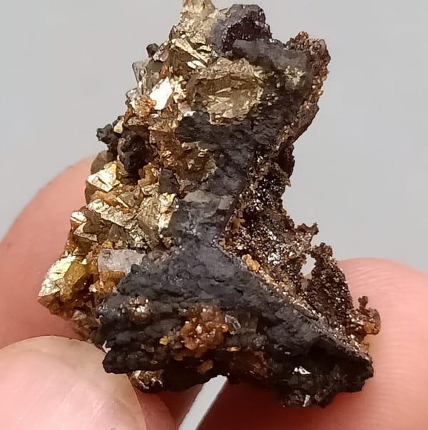 Pyrite from Guizhou, China, individual mineral specimen view 7