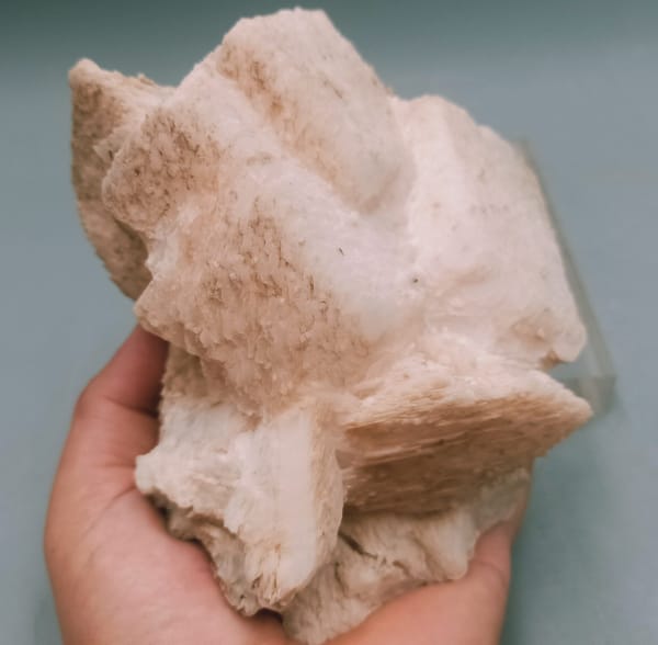 Calcite from Inner Mongolia, China, individual mineral specimen view 4