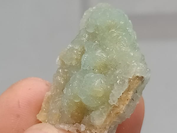 Hemimorphite from Yunnan, China, individual mineral specimen view 3