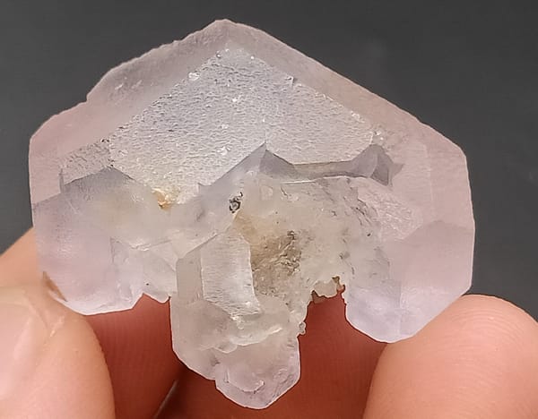 Fluorite from Inner Mongolia, China, individual mineral specimen view 1