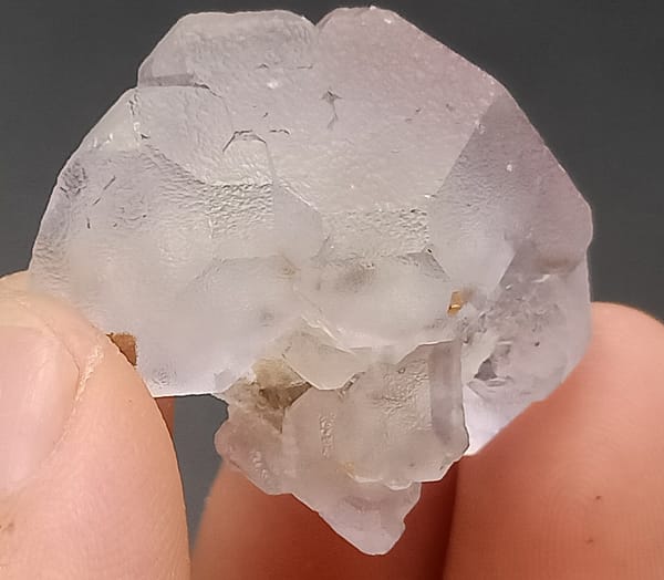 Fluorite from Inner Mongolia, China, individual mineral specimen view 3