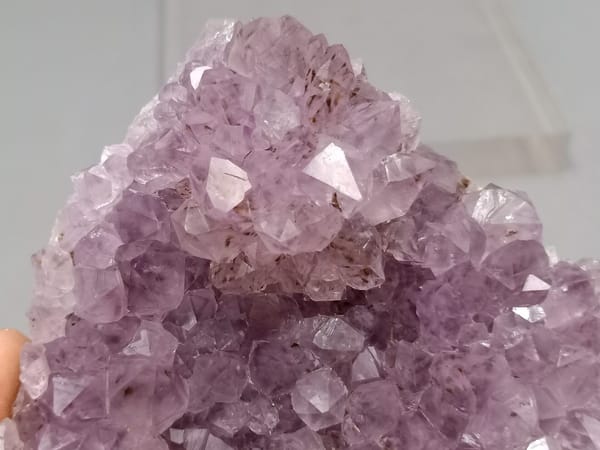 Amethyst from Brazil, individual mineral specimen view 1