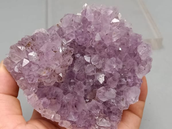 Amethyst from Brazil, individual mineral specimen view 3