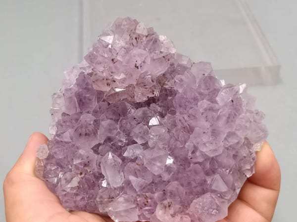 Amethyst from Brazil, individual mineral specimen view 4