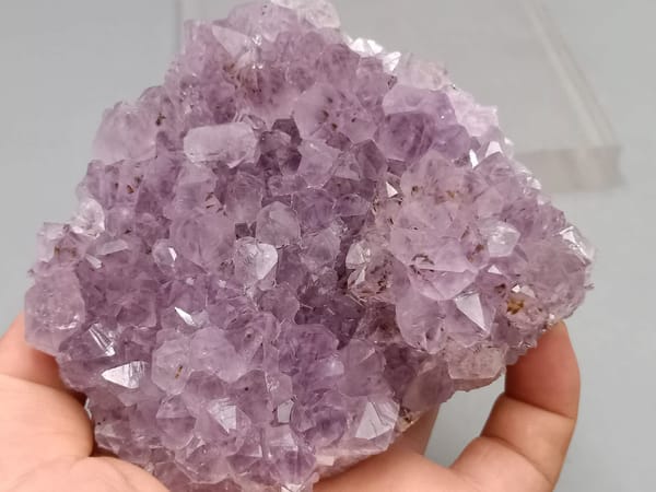 Amethyst from Brazil, individual mineral specimen view 5