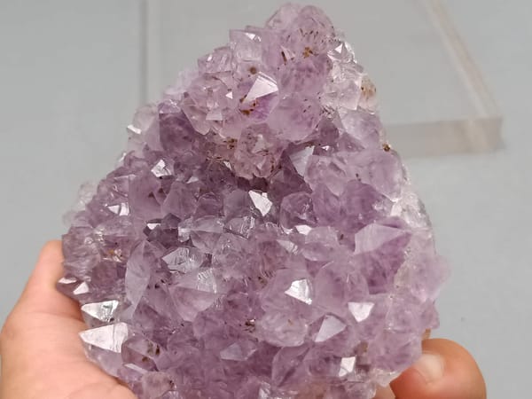 Amethyst from Brazil, individual mineral specimen view 7