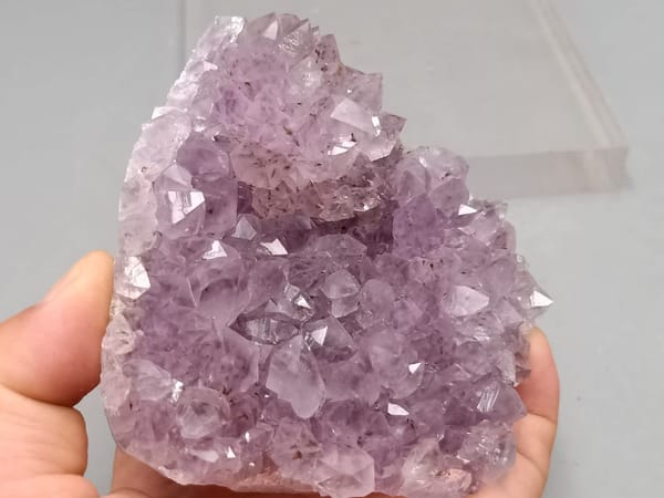 Amethyst from Brazil, individual mineral specimen view 8