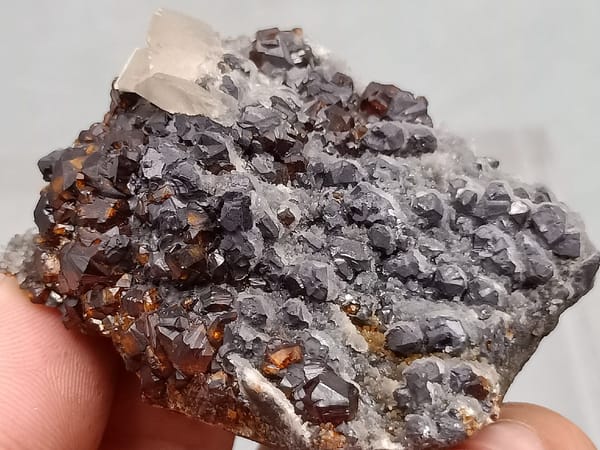 Sphalerite from Shuikoushan, Hunan, China, individual mineral specimen view 2