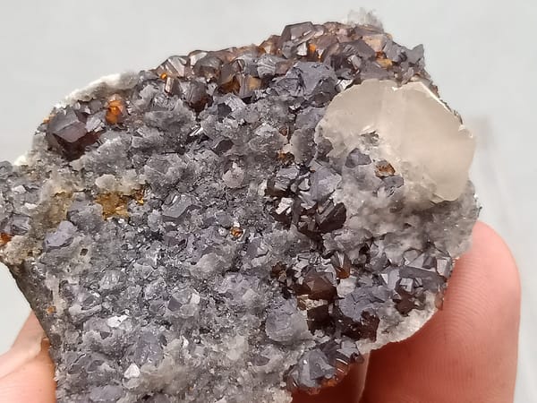 Sphalerite from Shuikoushan, Hunan, China, individual mineral specimen view 3