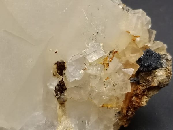 Fluorite from Hunan, China, individual mineral specimen view 3