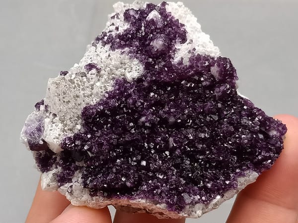 Fluorite from Inner Mongolia, China, individual mineral specimen view 1
