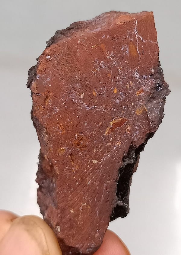 Cuprite from Anhui, China, individual mineral specimen view 5