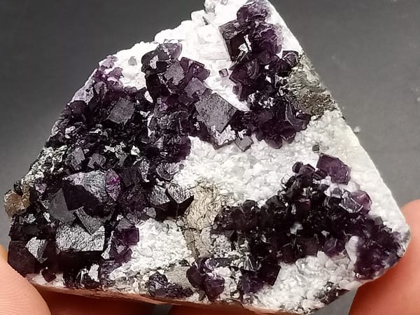 Fluorite from Inner Mongolia, China, individual mineral specimen view 4